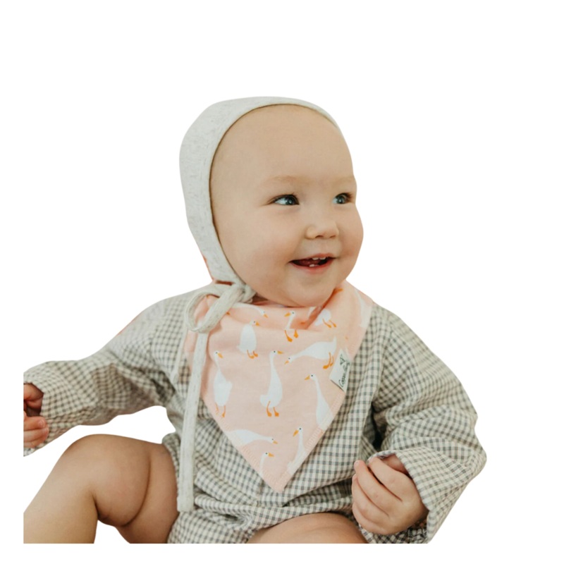 Single Bandana Bib – Goosie by Copper Pearl