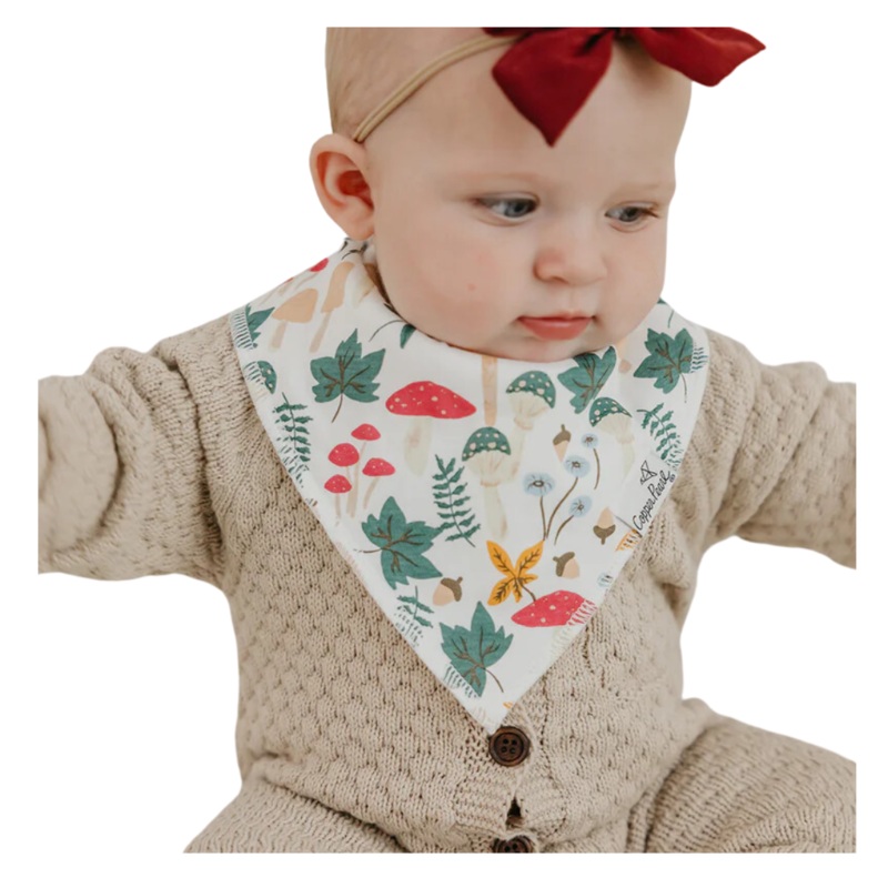 Single Bandana Bib – Ivy by Copper Pearl