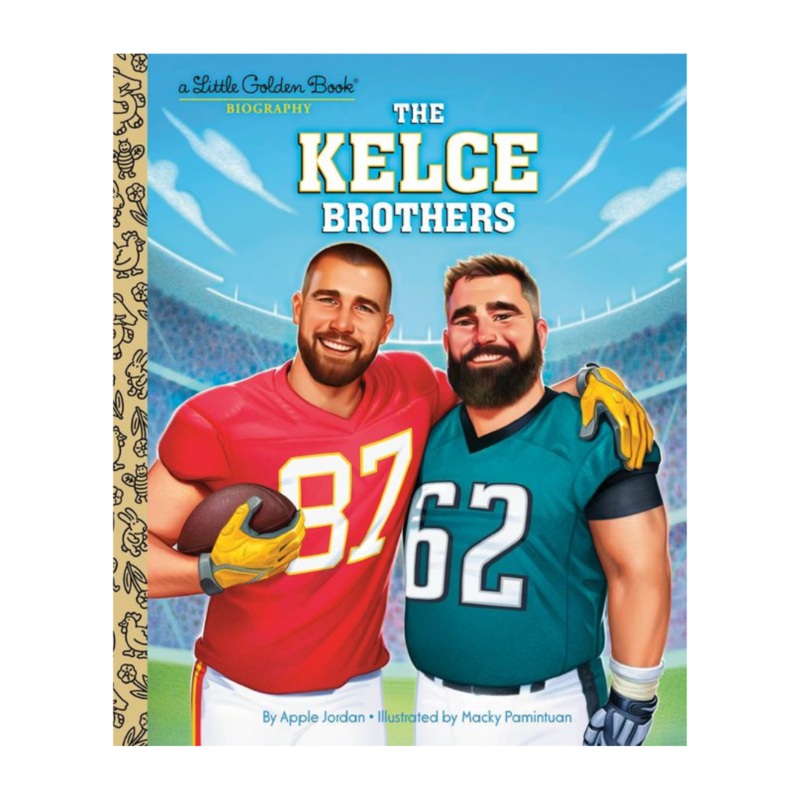 The Kelce Brothers: A Little Golden Book Biography – Hardcover