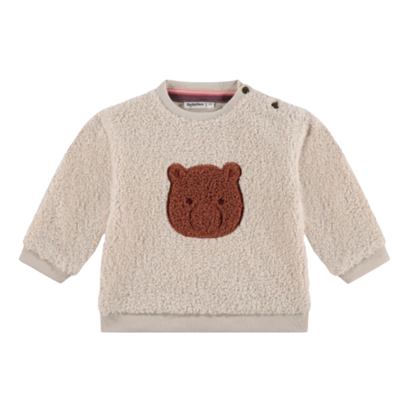 Baby Fuzzy Teddy Sweater by Babyface – FINAL SALE