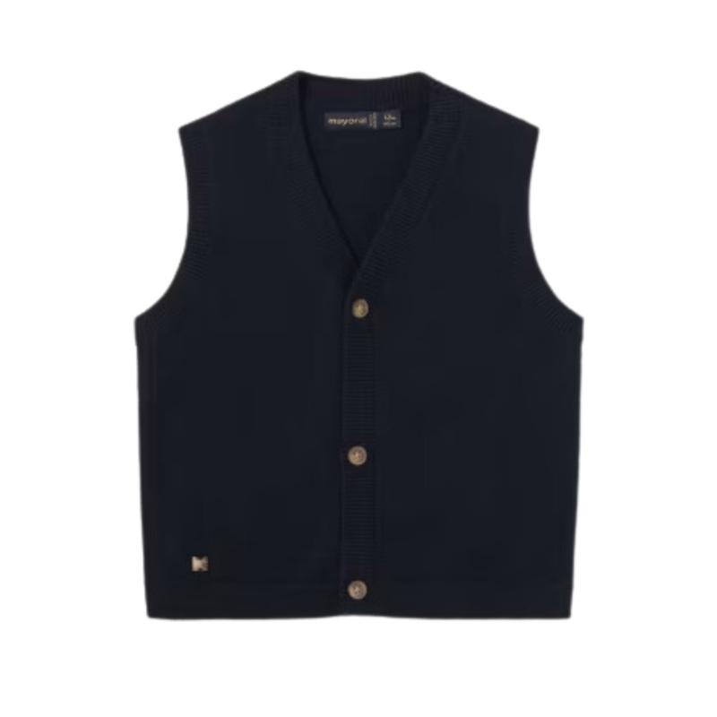 Baby Knit Vest – Navy by Mayoral – FINAL SALE