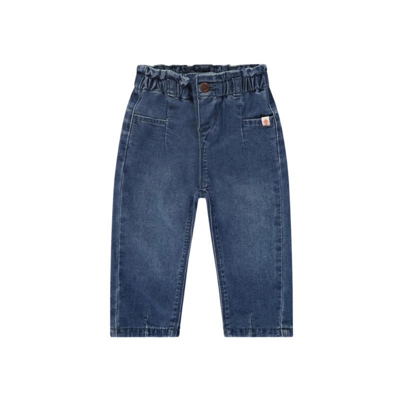 Baby Paperbag Pants – Blue Denim by Babyface – FINAL SALE