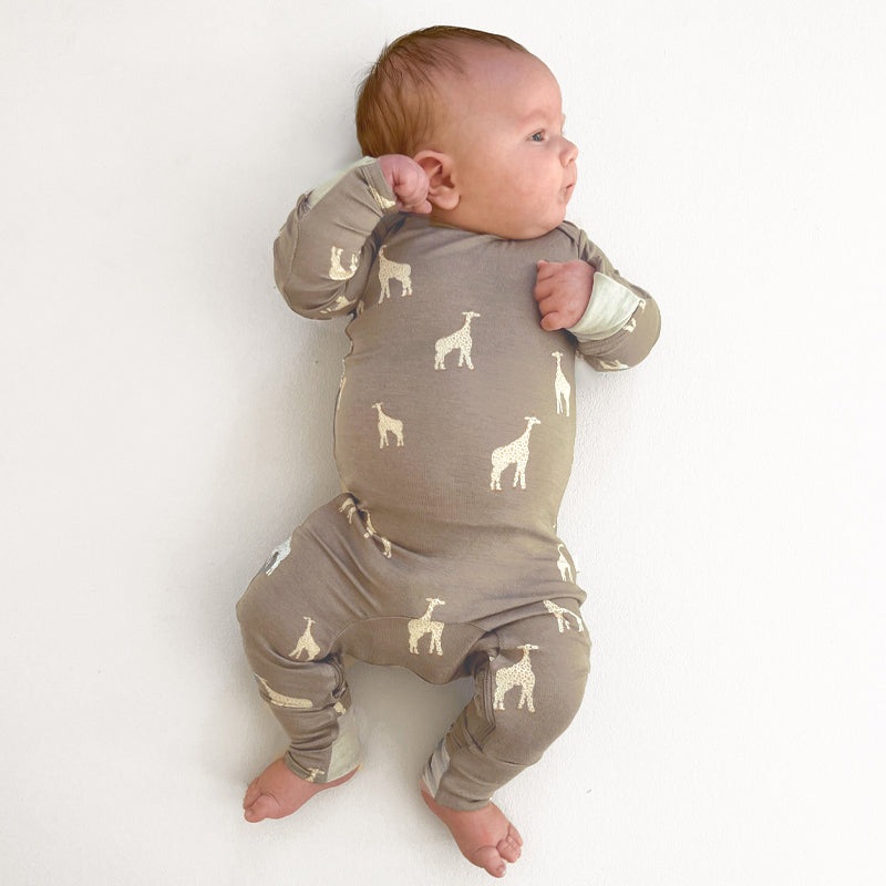 Convertible Pajama – Giraffe Maple by gunamuna