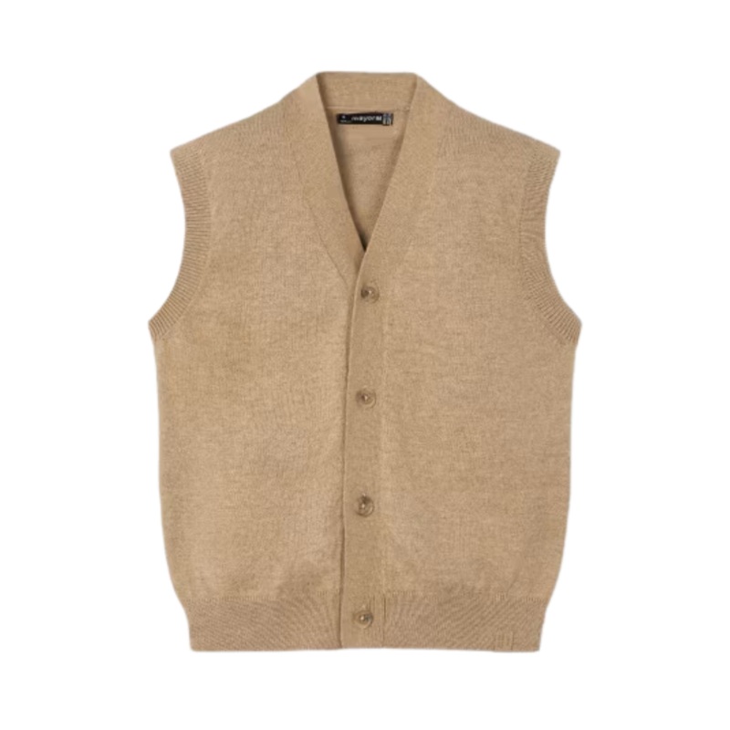 Knit Vest – Toffee by Mayoral – FINAL SALE