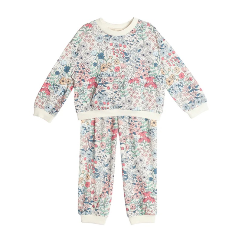 Melody Floral Printed Two Piece Set by Mabel + Honey – FINAL SALE