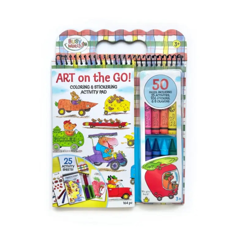 Richard Scarry’s Busy World Art on the Go by Bright Stripes