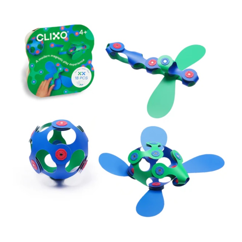 Itsy Pack – Green/Blue by Clixo