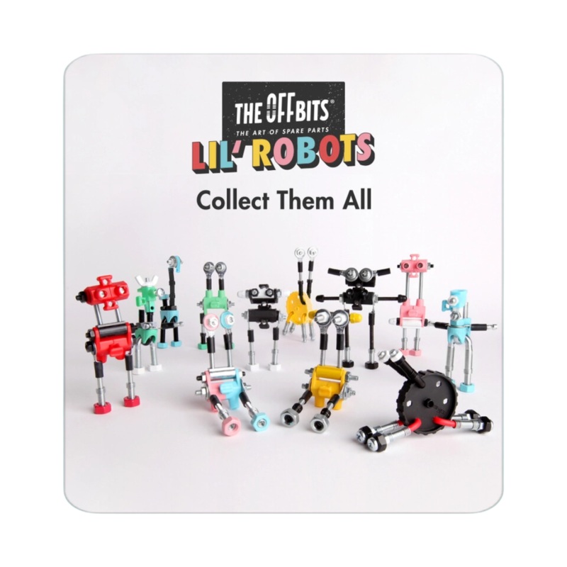Lil’ Robots Toy Kit by The OffBits (1 Unit)