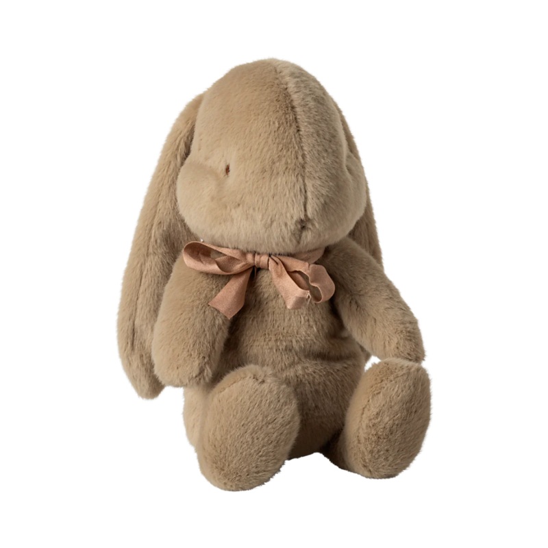 Plush Bunny, Medium – Dusty Brown by Maileg