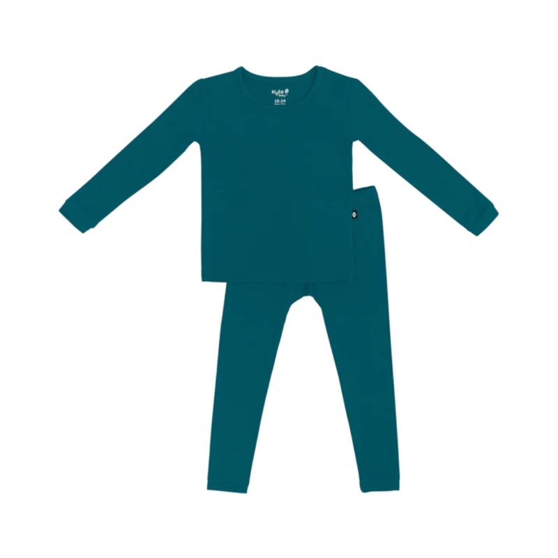 Solid Long Sleeve Toddler Pajama Set – Loch by Kyte Baby