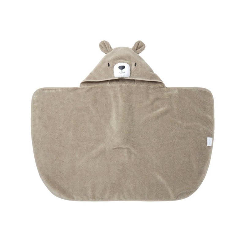 Baby & Kids Hooded Bath Towel – Bear by Mori
