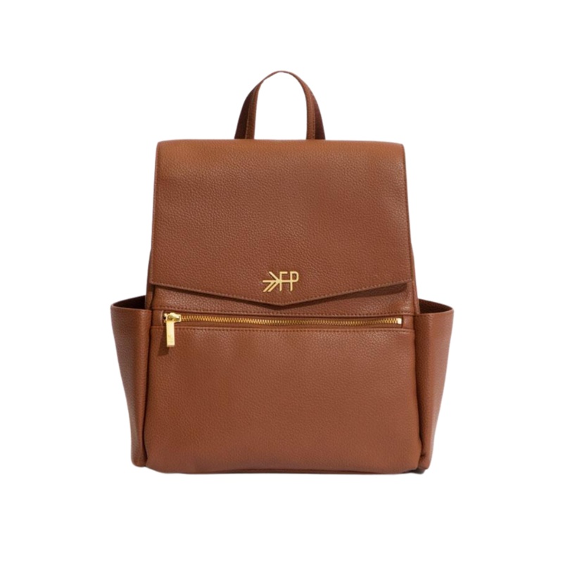 Classic Diaper Bag II – Cognac by Freshly Picked