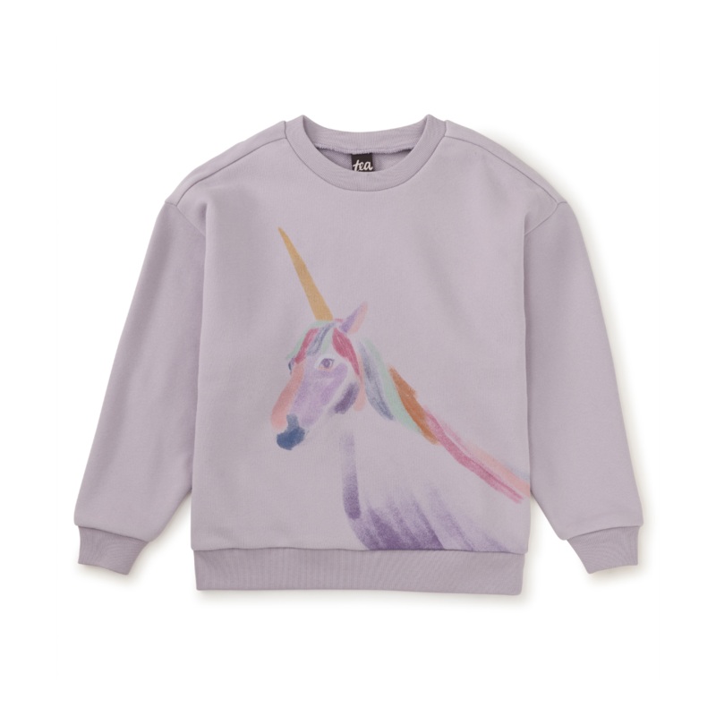Painted Unicorn Popover – Urchin Purple by Tea Collection – FINAL SALE
