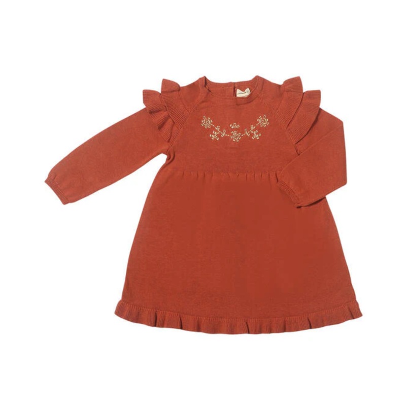 Ysella Dress – Rust by Ettie & H – FINAL SALE
