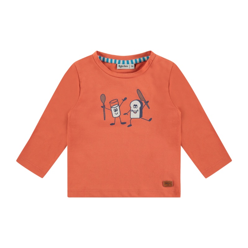 Baby Long Sleeve Tee – Cayenne Dancing Breakfast by Babyface – FINAL SALE