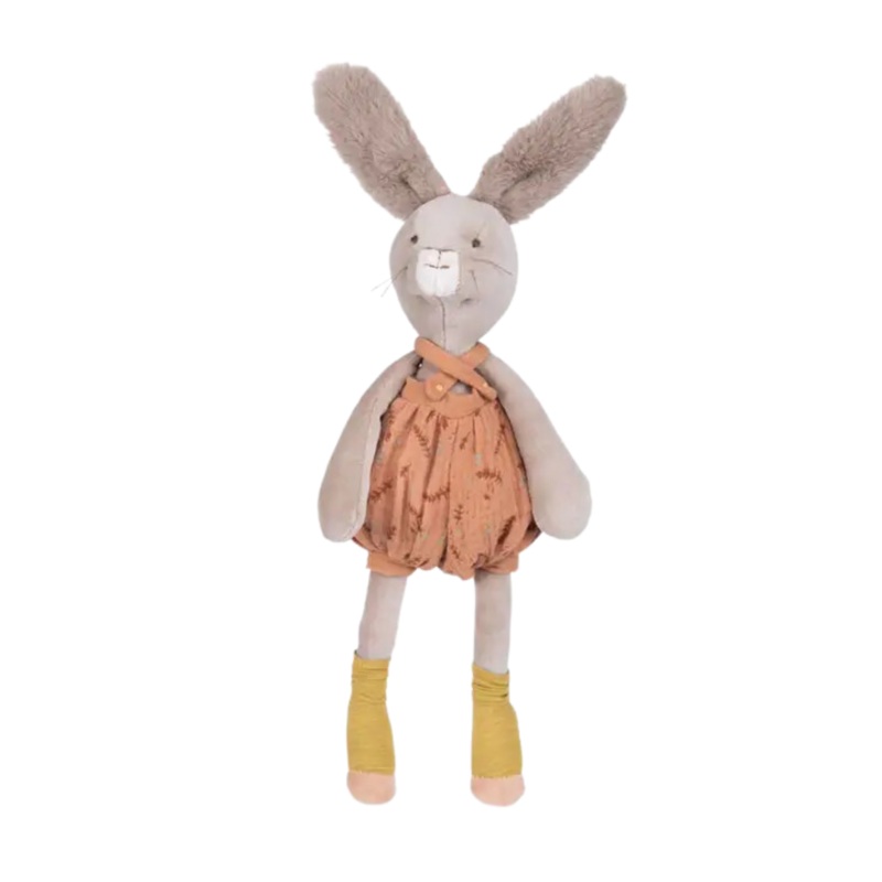 Clay Rabbit Three Little Rabbits by Moulin Roty