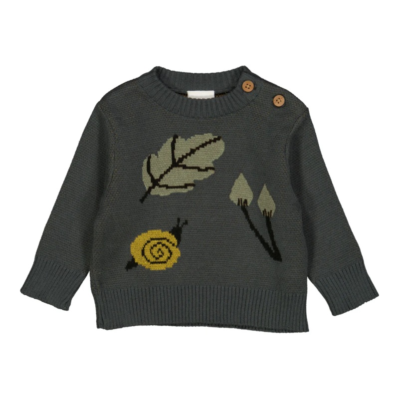 Forest Knit Sweater – Balance Green by Musli – FINAL SALE