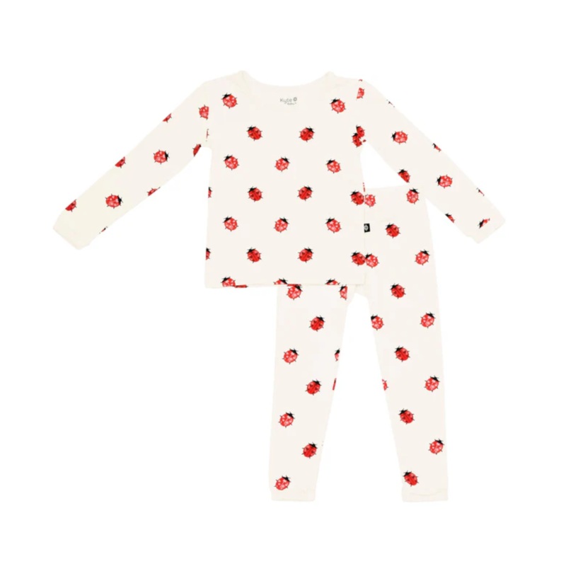 Long Sleeve Toddler Pajama Set – Love Bug by Kyte Baby