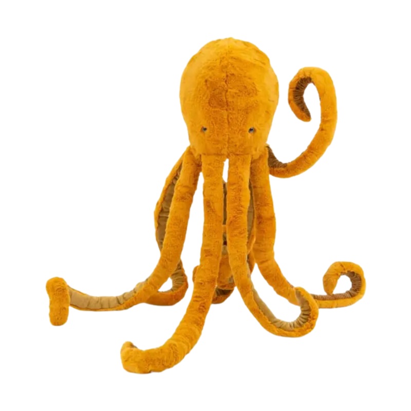 Octopus Plush (Large) – Stuffed Toy by Moulin Roty