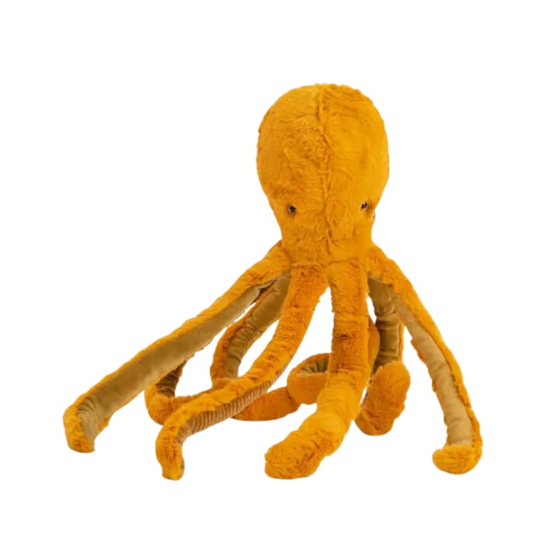 Octopus Plush (Medium) – Stuffed Toy by Moulin Roty