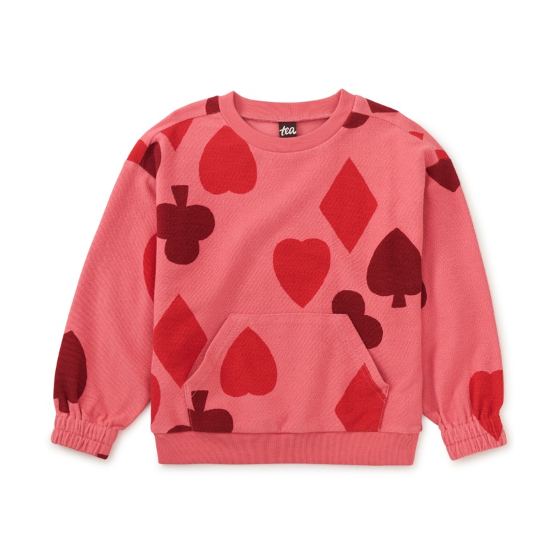 Printed Kanga Popover – Winning Hand Pink by Tea Collection – FINAL SALE