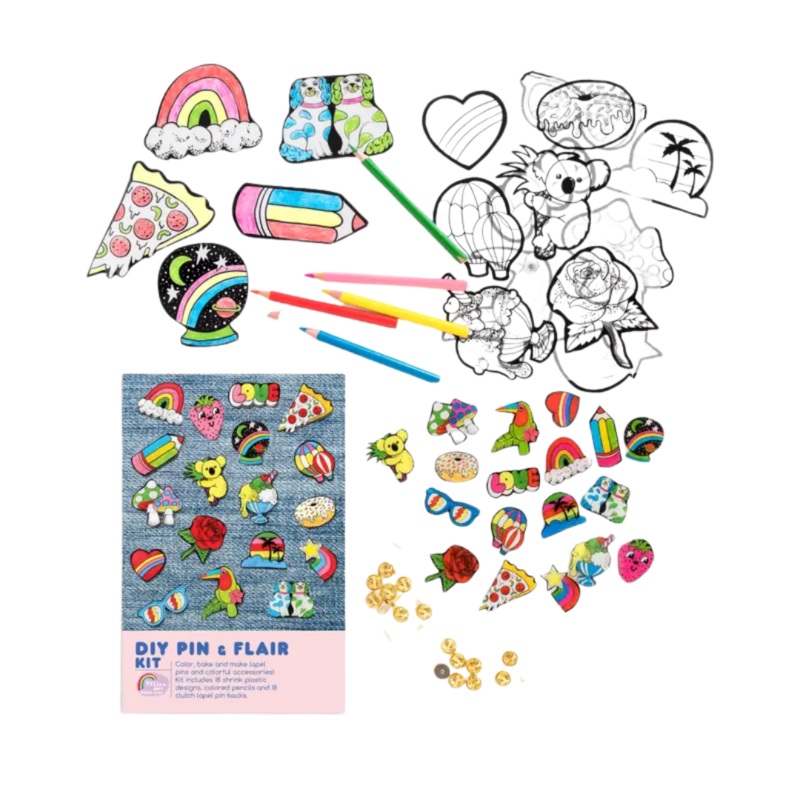 Diy Pin & Flair Kit by Yellow Owl Workshop