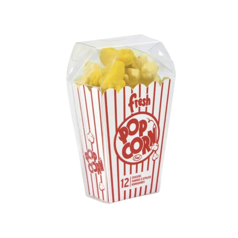 Fresh Popcorn Erasers by Fred + Friends