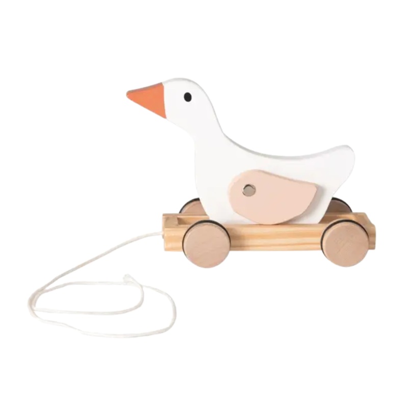 Pull Along Wooden Duck Toy by Egmont