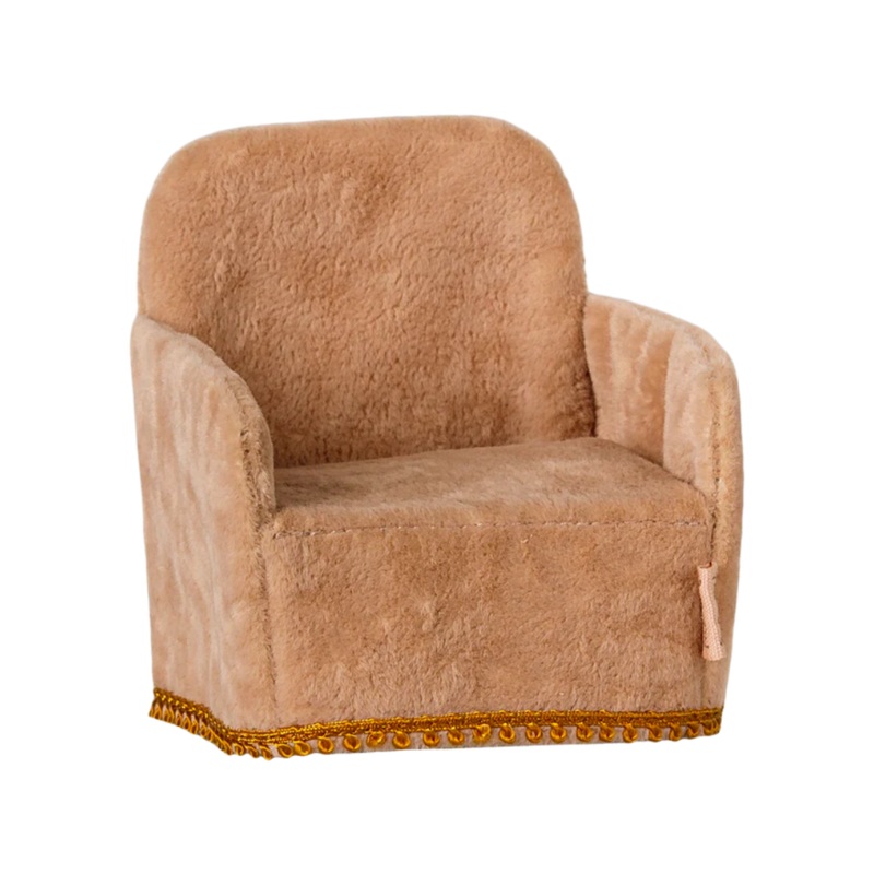 Folding Chair, Mouse – Powder by Maileg