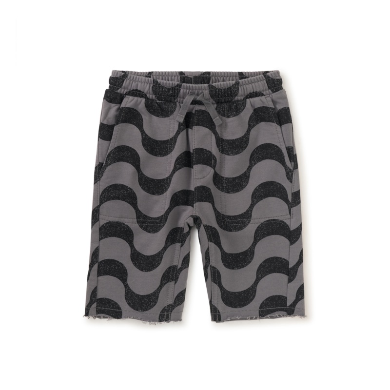 Gym Shorts – Copacabana Beach Tile by Tea Collection
