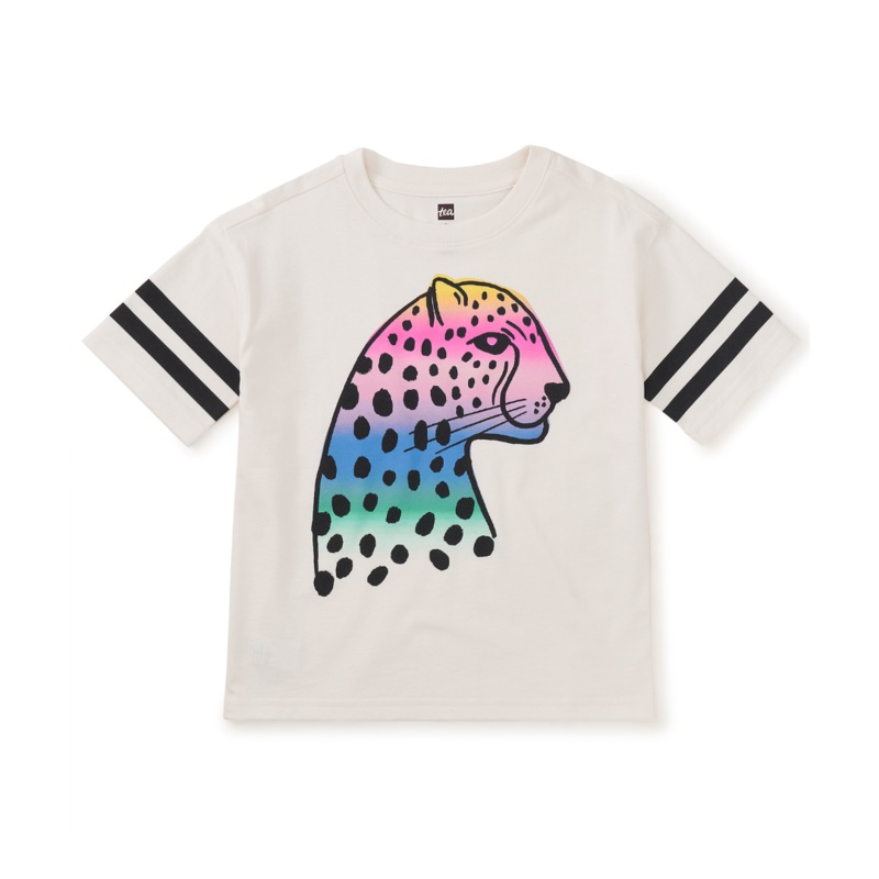 Jaguar Sporty Graphic Tee – Chalk by Tea Collection