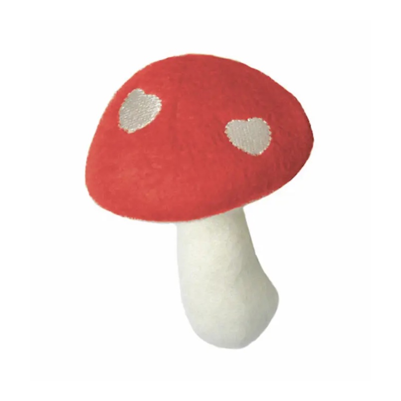 Mushroom Rattle – Red by Apple Park