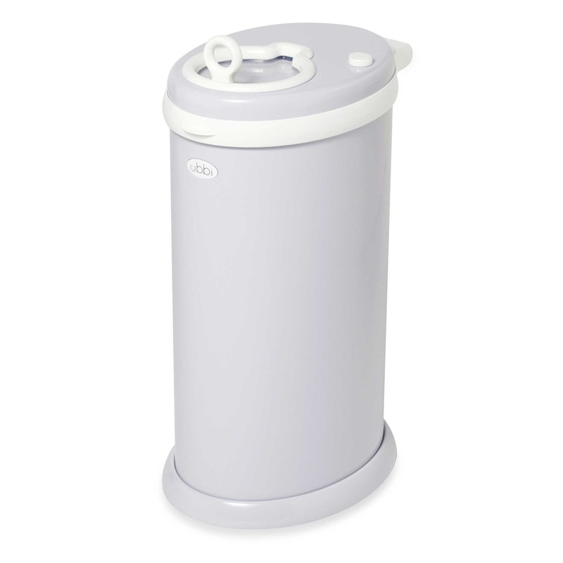 Steel Diaper Pail – Grey by Ubbi