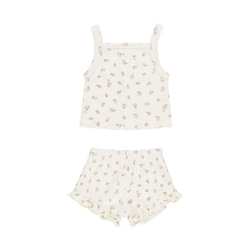 Evie Tank + Shortie Set – Fleur by Quincy Mae
