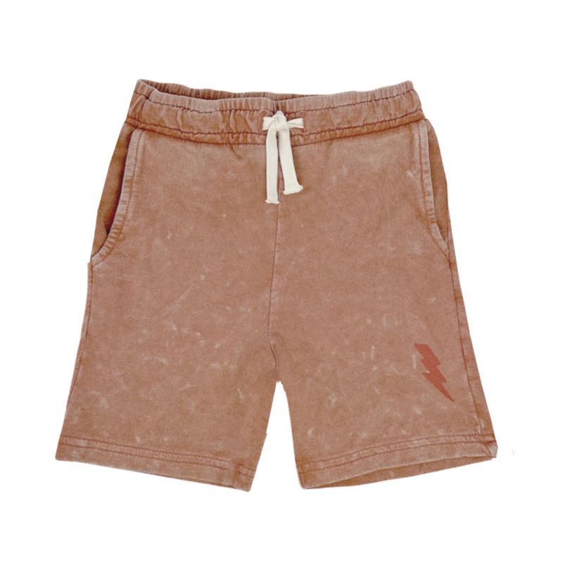 Rad Sweat Short – Mineral Brick by Tiny Whales – FINAL SALE