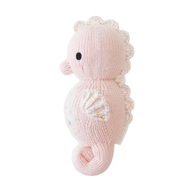 Baby Sea Horse – Powder Pink by Cuddle + Kind