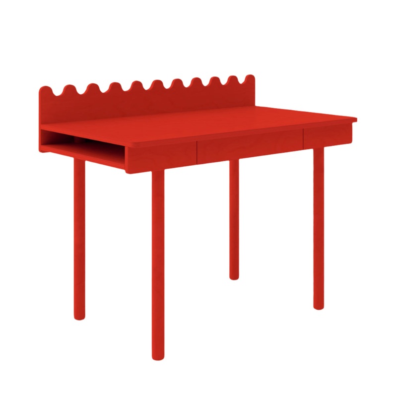 Moss Desk – Red by Oeuf