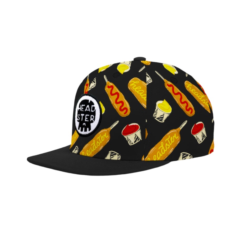 Pogo Snapback Hat – Black by Headster Kids