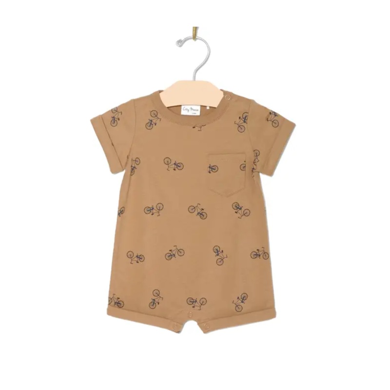Short Sleeve Romper – Bikes by City Mouse