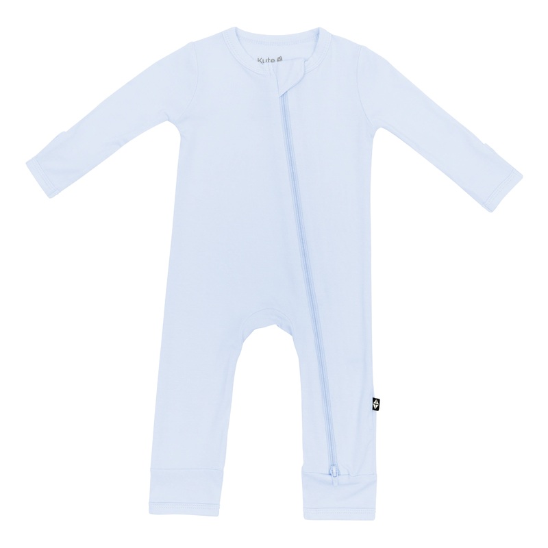 Zippered Romper – Mist by Kyte Baby