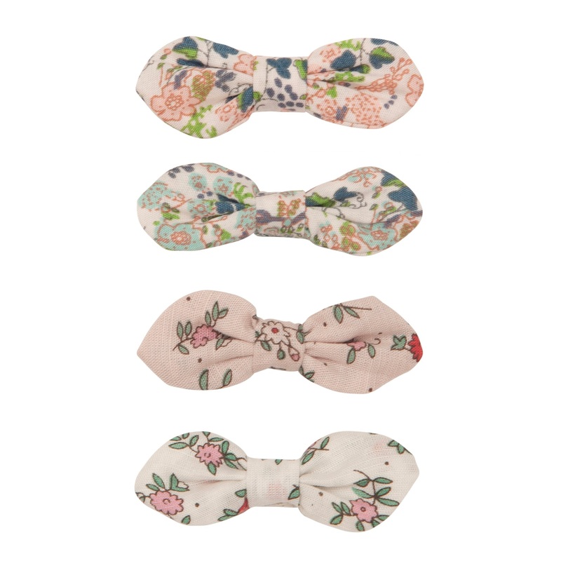 Flora Bow Clips by Mimi & Lula