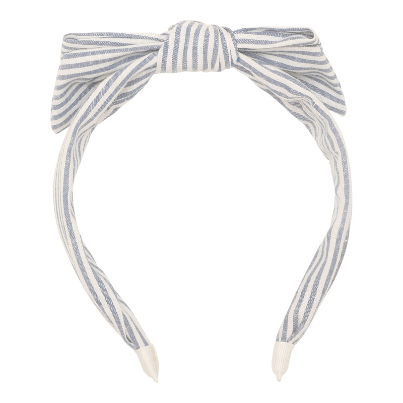 Seaside Stripe Bow Alice Headband by Mimi & Lula